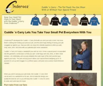 Cinderooz.com(Cinderooz-Small Pet Shirts) Screenshot