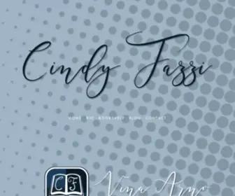 Cindyfazzi.com(Cindy Fazzi) Screenshot