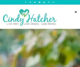 Cindyhatcher.com(Cindy Hatcher) Screenshot