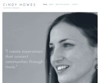 Cindyhowes.net(Cindy Howes) Screenshot