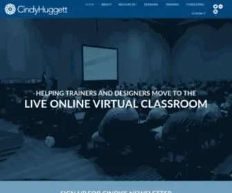 Cindyhuggett.com(Cindy Huggett) Screenshot