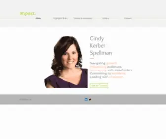 Cindykerberspellman.com(Meet Cindy) Screenshot