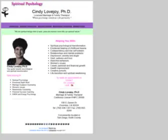 Cindylovejoy.com(Marriage Guidance Counseling by Cindy Lovejoy) Screenshot