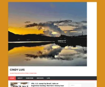 Cindyluis.com(Cindy Luis) Screenshot
