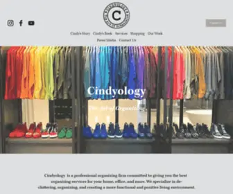 Cindyology.net(The Art of Organizing) Screenshot