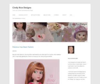 Cindyricedesigns.com(Cindy Rice Designs) Screenshot