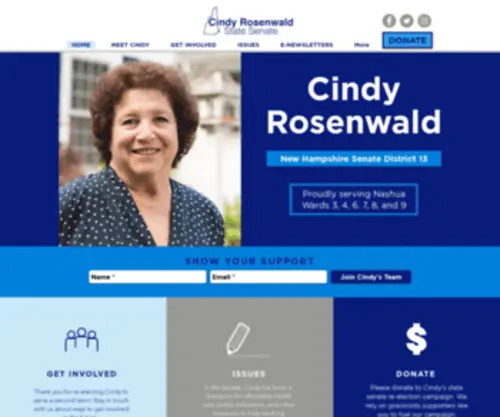 Cindyrosenwald.com(Cindy Rosenwald) Screenshot