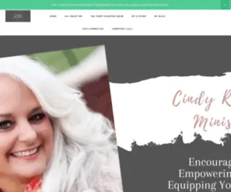 Cindyrushton.com(Encouraging) Screenshot