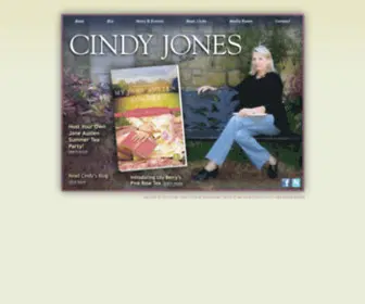 Cindysjones.com(Cindy Jones) Screenshot