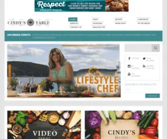 Cindystable.com(Cindy's Table and Paleo Recipe Book) Screenshot