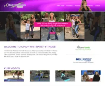 Cindywhitmarshfitness.com(Cindy Whitmarsh Fitness) Screenshot