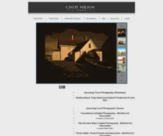 Cindywilsonphoto.com(Upcoming Travel Photography Workshops) Screenshot