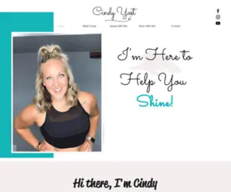 Cindyyost.com(Fitness coach) Screenshot