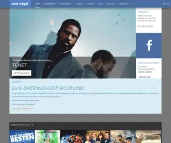 Cine-Royal.de(Start) Screenshot