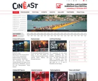 Cineast.lu(CinEastFestival du Film d'Europe Centrale et Orientale) Screenshot