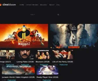 Cinebloom.com(Cinebloom) Screenshot