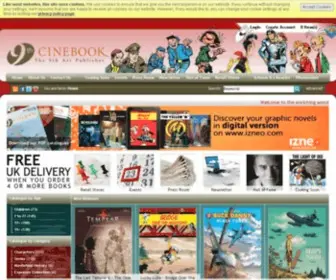 Cinebook.co.uk(9th art comics & graphic novels uk) Screenshot