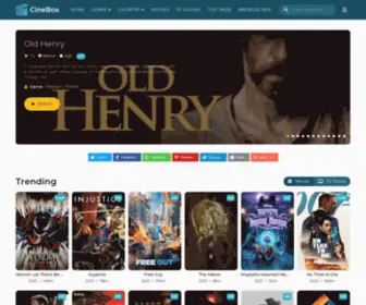 Cinebox.cc(Full HD Movies and Series Online With Download option For Free on Site CineBox) Screenshot