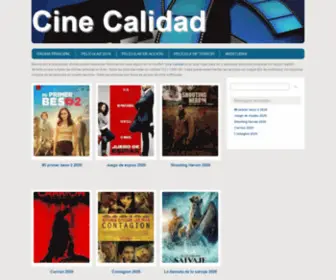 Cinecalidad.org(Películas online y para descargar gratis) Screenshot