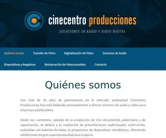 Cinecentro.com.ar(Cinecentro) Screenshot