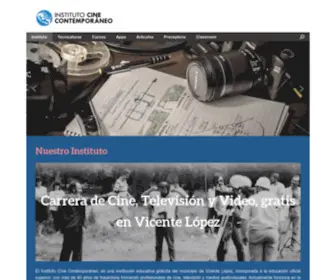 Cinecontemporaneo.com.ar(Escuela de cine) Screenshot