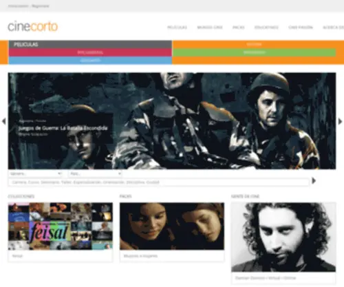 Cinecorto.org(Cinecorto) Screenshot