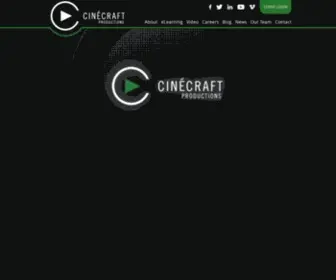 Cinecraft.com(Elearning provider) Screenshot
