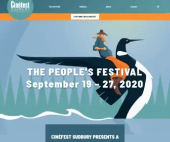 Cinefest.com(Cinéfest Sudbury) Screenshot