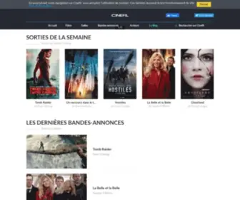 Cinefil.com(Toute l'actualité du cinéma) Screenshot