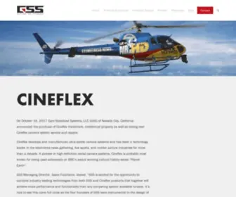 Cineflex.com(Gyro-Stabilized Systems) Screenshot
