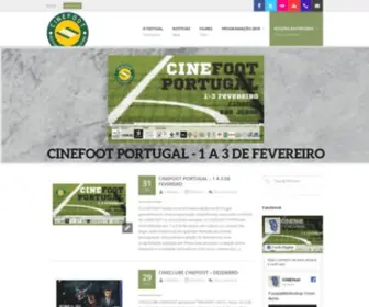 Cinefoot.org(Festival de Cinema de Futebol) Screenshot