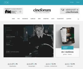 Cineforum.it(Homepage) Screenshot