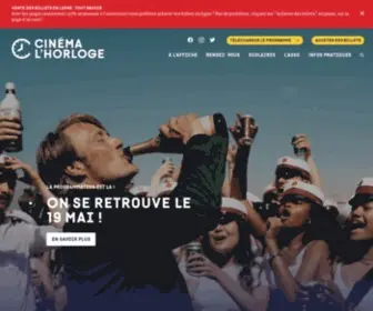 Cinehorloge.fr(CINEMA L'HORLOGE MEXIMIEUX) Screenshot