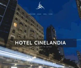 Cinelandiahotel.com.br(Hotel Cinelandia Booking test) Screenshot