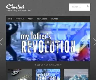 Cineluci.com(Illuminating Through Film) Screenshot