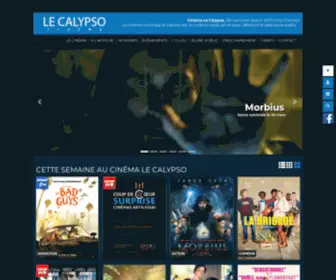 Cinema-Calypso.fr(Cinéma Le Calypso à Viry) Screenshot