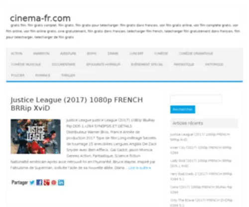 Cinema-FR.com(Cinema Fr) Screenshot