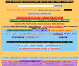 Cinema-Musique.org(Cinema Musique) Screenshot