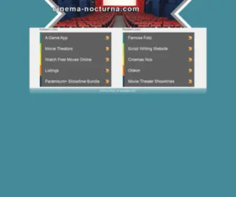 Cinema-Nocturna.com(Cinema Nocturna) Screenshot