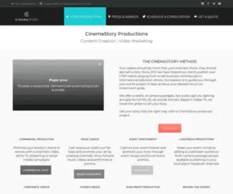 Cinema-Story.com(Dallas Video Production) Screenshot