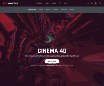 Cinema4D.com(Cinema 4D) Screenshot