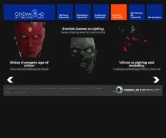 Cinema4D.ws(CINEMA 4D Free Tutorials training) Screenshot