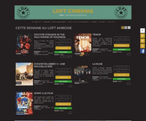 Cinemaamboise.com(Cinéma) Screenshot