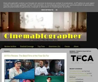 Cinemablographer.com(Cinemablographer) Screenshot