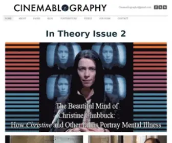 Cinemablography.org(A collaborative Digital Humanities and film initiative based out of Messiah College) Screenshot