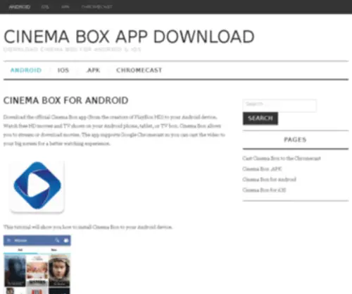 CinemaboxHD.com(CinemaboxHD) Screenshot