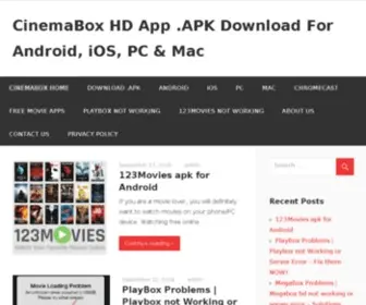 Cinemaboxhddownload.com(Cinema Box HD Apk) Screenshot