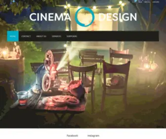 Cinemadesign.se Screenshot