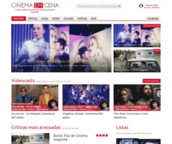 Cinemaemcena.com.br(Cinema em Cena) Screenshot