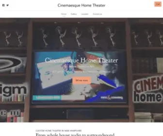 Cinemaesquehometheater.com(Cinemaesque Home Theater) Screenshot